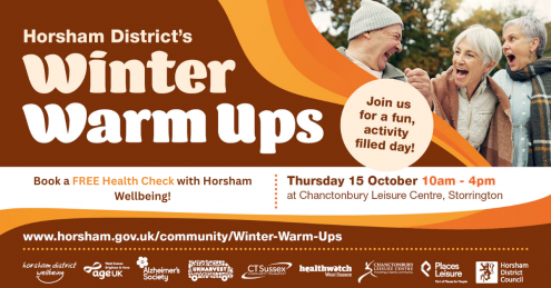 Winter Warm Up at Chanctonbury Leisure Centre